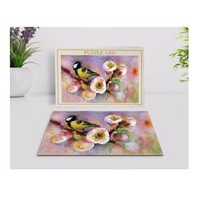 BK Home Yağlıboya Tasarımlı 1000 Parça Profesyonel 14 Puzzle