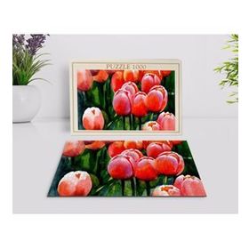 BK Home Yağlıboya Tasarımlı 1000 Parça Profesyonel 18 Puzzle