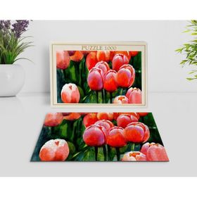 BK Home Yağlıboya Tasarımlı 1000 Parça Profesyonel 18 Puzzle