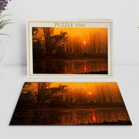 BK Home Yağlıboya Tasarımlı 1000 Parça Profesyonel 21 Puzzle