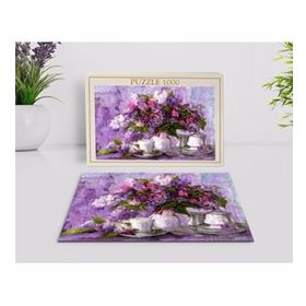 BK Home Yağlıboya Tasarımlı 1000 Parça Profesyonel 24 Puzzle