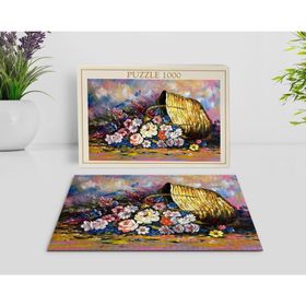 BK Home Yağlıboya Tasarımlı 1000 Parça Profesyonel 25 Puzzle
