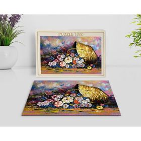 BK Home Yağlıboya Tasarımlı 1000 Parça Profesyonel 25 Puzzle