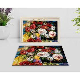 BK Home Yağlıboya Tasarımlı 1000 Parça Profesyonel 27 Puzzle