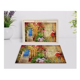 BK Home Yağlıboya Tasarımlı 1000 Parça Profesyonel 4 Puzzle