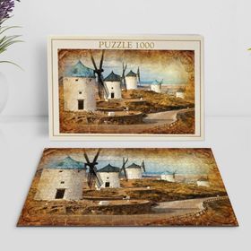 BK Home Yağlıboya Tasarımlı 1000 Parça Profesyonel 5 Puzzle