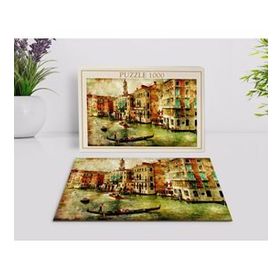 BK Home Yağlıboya Tasarımlı 1000 Parça Profesyonel 7 Puzzle