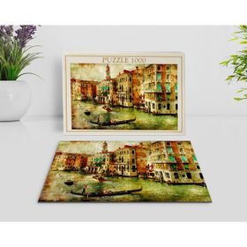 BK Home Yağlıboya Tasarımlı 1000 Parça Profesyonel 7 Puzzle