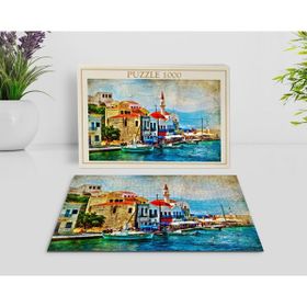 BK Home Yağlıboya Tasarımlı 1000 Parça Profesyonel 9 Puzzle