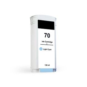 BK HP 70 C9390A 130 ml Açık Camgöbeği Photoink Muadil Kartuş