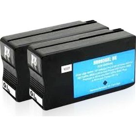 BK HP 932Xl Muadil Siyah Kartuş 2 Adet