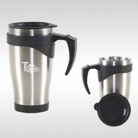 BK Kişiye Özel 1780 Krom Paslanmaz Çelik 450 ml Termos