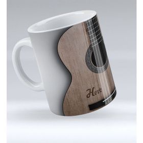 BK Kişiye Özel Gitar Tasarımlı Kupa Bardak