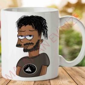 BK Simpsons İki Tarafı Baskılı Kupa Bardak