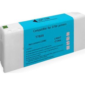 BK T7825 Epson Surelab SL- D700 Uyumlu Açık Mavi Kartuş