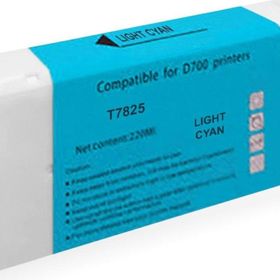 BK T7825 Epson Surelab SL- D700 Uyumlu Açık Mavi Kartuş