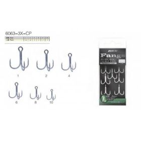 Bkk 6063-3X-CP Fangs No:2 6'lı Paket İğne