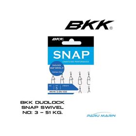 Bkk Duolock 51 Snap Swivel No: 3 51 kg Klips