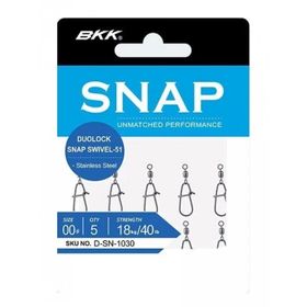 Bkk Duolock Snap Swivel-51 0 Fırdöndü