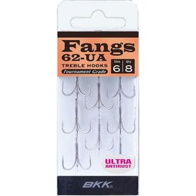 Bkk Fangs-62 UA 5 8 pcs Üçlü Olta İğnesi