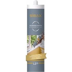 Bks LS33 Sibax Silikonize 500 gr Beyaz Mastik
