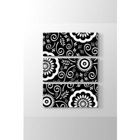 Black And White Pattern Tablosu