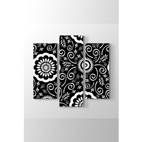 Black And White Pattern Tablosu