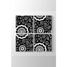 Black And White Pattern Tablosu