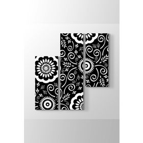 Black And White Pattern Tablosu