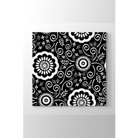 Black And White Pattern Tablosu