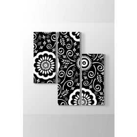 Black And White Pattern Tablosu