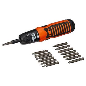 Black & Decker A7073 Şarjlı Tornavida