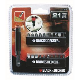 Black & Decker A7074 21 Parça Matkap Uç Seti