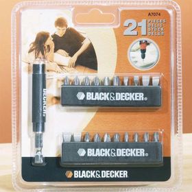 Black & Decker A7074 21 Parça Matkap Uç Seti