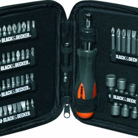 Black & Decker A7104 56 Parçalık Cırcırlı Tornavida Seti