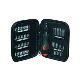 Black & Decker A7104 56 Parçalık Cırcırlı Tornavida Seti