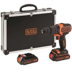 Black & Decker BDCHD18BAFC 18V/1.5AH Li-ion 80 Parça Delme Akülü Vidalama Makinesi