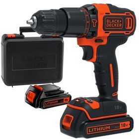 Black & Decker BDCHD18KB 2x1.5 Ah Akülü Vidalama Makinesi