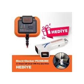 Black & Decker BXA21USB 6V/12V 72A Akıllı Akü Şarj ve Akü Bakım Cihazı