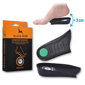 Black Deer BD-BU-01 Extender 3 cm Siyah Boy Uzatıcı Tabanlık