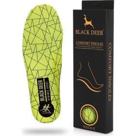 Black Deer Dynamic Sport Sarı Triangle Ayakkabı İç Tabanlık