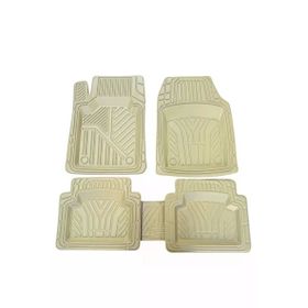 Black Gold 3D Havuzlu Bej Renk Papsas Luxıa Oto Paspas Takımı