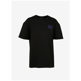 Black On Black B3WL-SWT15 Siyah Düz Kadın Bisiklet Yaka Loose Fit Sweatshirt