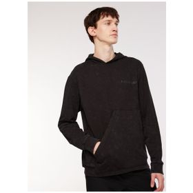 Black On Black B3WM-SWT72 Kapüşon Yaka Yıkamalı Antrasit Erkek Sweatshirt