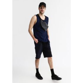Black On Black E-MADDOX Lacivert Erkek Sweat Şort