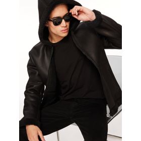 Black On Black Erkek Siyah Mont