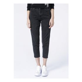Black On Black K-RIKO Yüksek Bel Regular Fit Antrasit Kadın Denim Pantolon