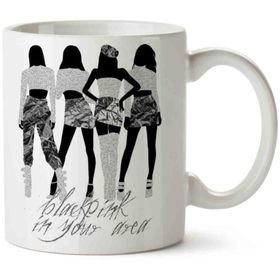 Black Pink İn Your Area Baskılı Kupa