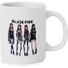 Black Pink Kpop Baskılı Kupa