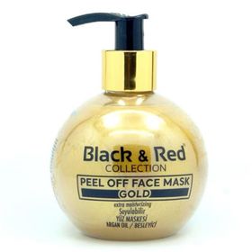 Black & Red 250 ml Soyulabilir Altın Maske